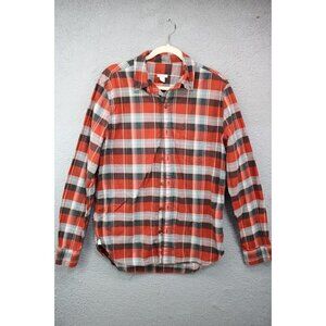 Fossil Men's Plaid Button-Up Shirt-Size Medium